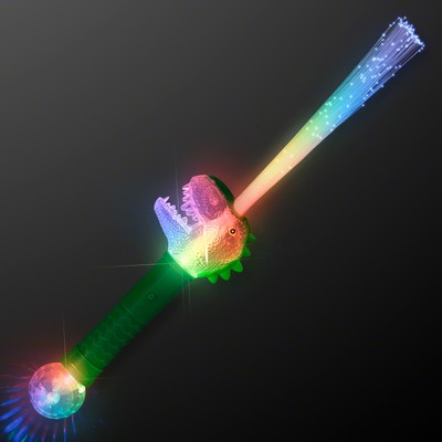 T-Rex Dinosaur Light Wand 14.5" - BLANK