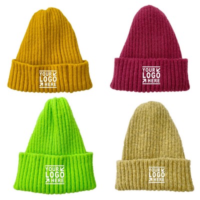 Soft Rib Knit Beanie