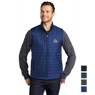 Port Authority® Packable Puffy Embroidered Vest