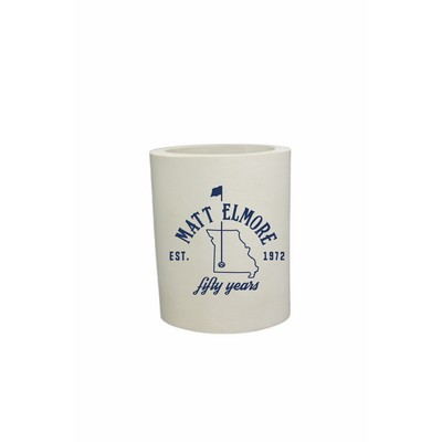 Natural Foam Round Can Cooler