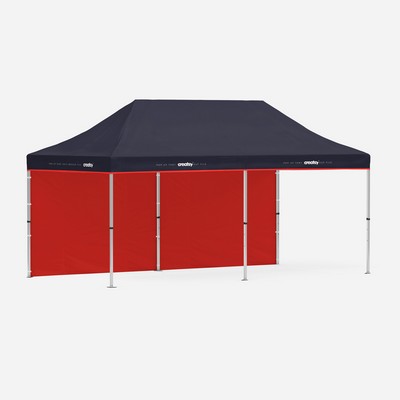 Pop up Tent 20' blank wall - 2-sided (Not Customized)