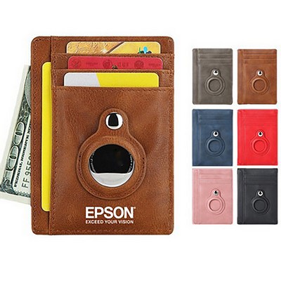 Wallet for Men, Minimalist Front Pocket RFID Blocking Leather Wallet Credit Card Holder