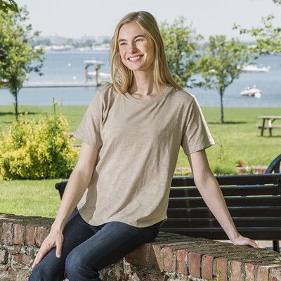 Natalie Slub Relaxed Tee