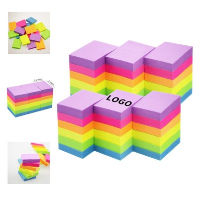 100 Sheets 1.5" x 2" Self-Stick Notes Pad
