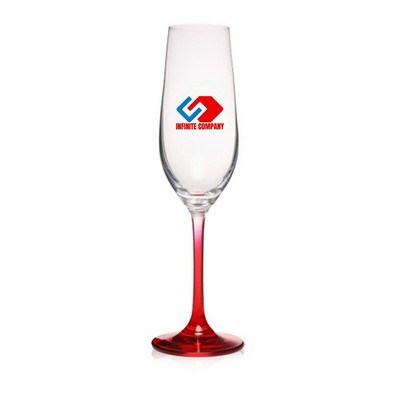 8 oz. Crystal Champagne Glass (2 Color Imprint)