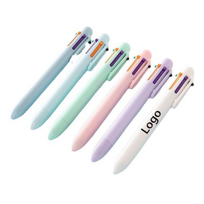 6" 1 Retractable Multicolor Ballpoint Pen