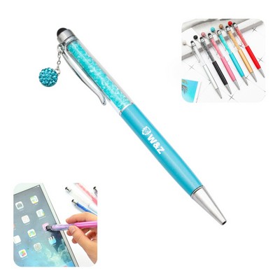 Sleek Metallic Finish Ballpoint Pen