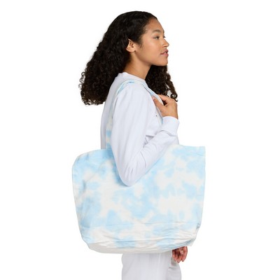 Large Canvas Shopper - Tie Dye +