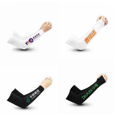 UV Sun Protection Arm Cooling Ice Silk Sunscreen Sleeves