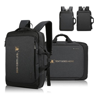 4 Style Convertible Laptop Backpack for Travel