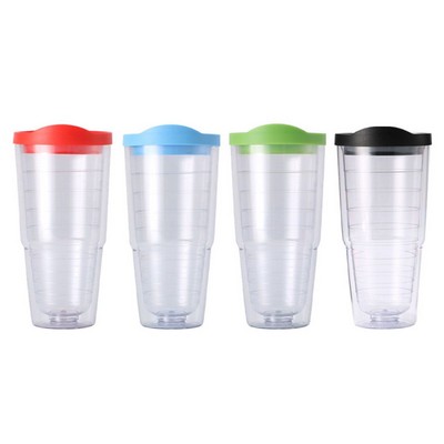 24 Oz. Insulated Plastic Tumblers