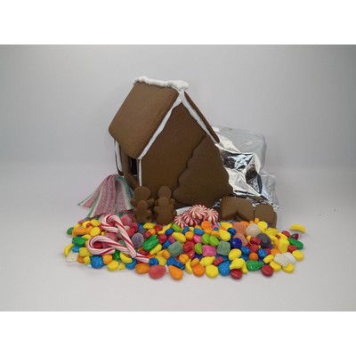 Traditional Gingerbread House Kit Assembled