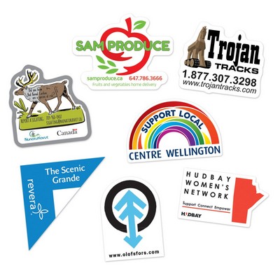Custom Shaped Magnets - Up to 8" sq