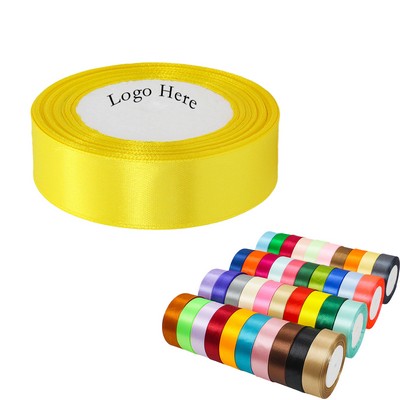 7' Solid Satin Ribbon