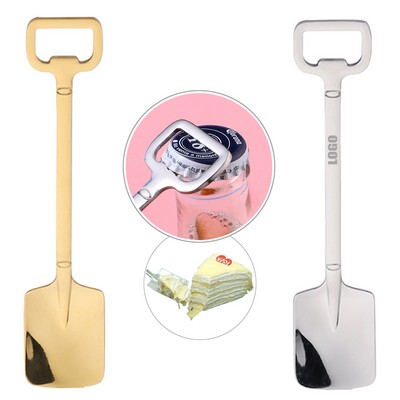 Shovel Spoon with Bottle Opener