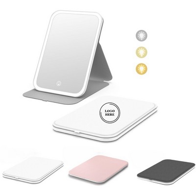 Rechargeable Led Lighted Makeup Mirror