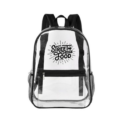 Heavy Duty Security Clear PVC School Backpack