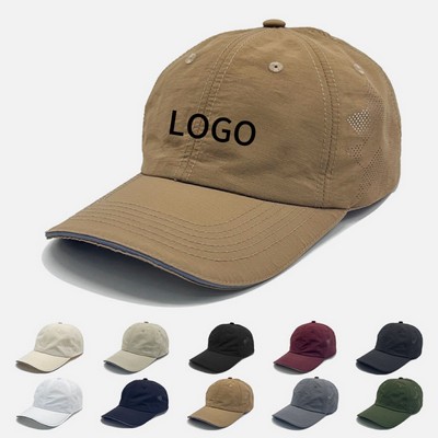 Quick-Dry Breathable Baseball Cap