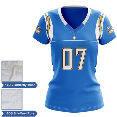 Women's Sub Lightweight Mesh Football Fanwear Jersey
