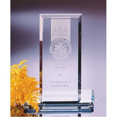 8 1/2" Clear Crystal Monolith