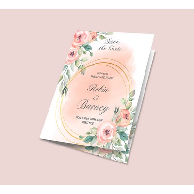 Folded Greeting Cards - Vertical (5" x 7")