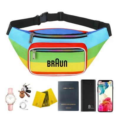 LGBT Rainbow Fanny Pack Belt Bag