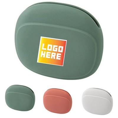 Silicone Cable Organizer Case for Earbuds Storage