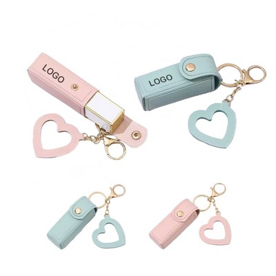 Lip Balm Keychain Pouch