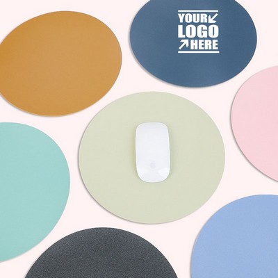 Waterproof PU Leather Mouse Pad