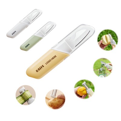 Outdoor Portable 5" 1 Double Ended Paring Cutting Knife