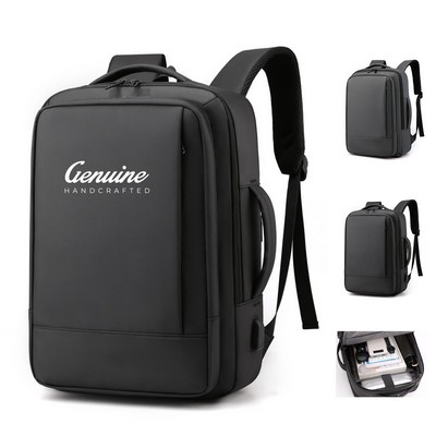 USB Charging School Laptop Backpack