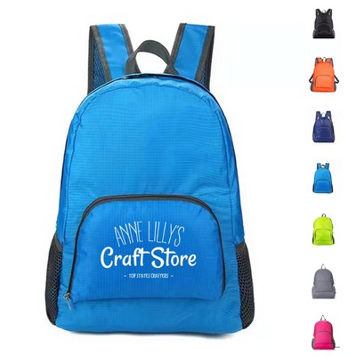 Nylon Foldable Waterproof Backpack