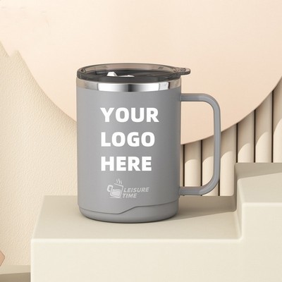 304 Stainless Steel Double-Layer Insulated Coffee Cup