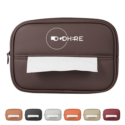 Portable Car Tissue Box