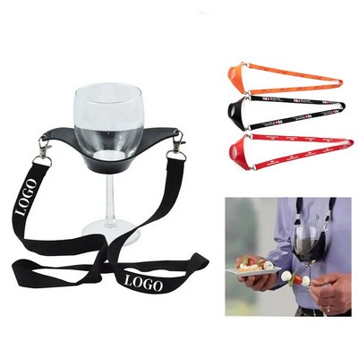 Wine Glass Lanyards Drink Holder
