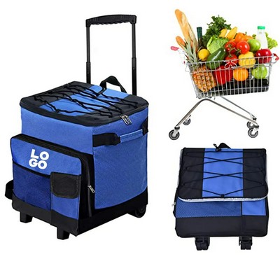 Portable Cooler Trolley Bag