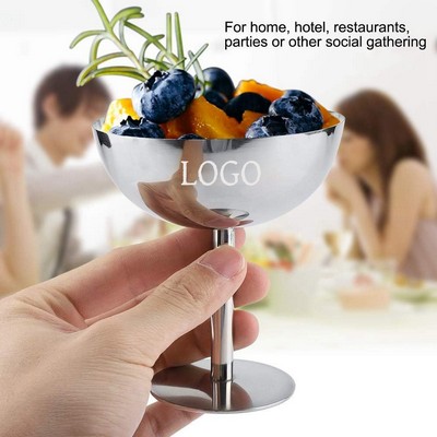 Stainless Steel Cocktail Glasses