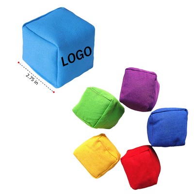 2.75" Square Solid-colored Sandbag