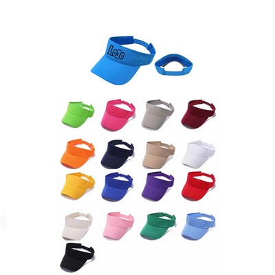 Cotton Golf Sun Visor