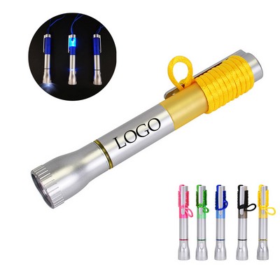 LED Pen Light w/Breakaway Lanyard Clip