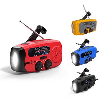 Emergency Solar Hand Crank Radio