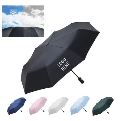 Portable Parasol with 95% UV Protection for Sun & Rain