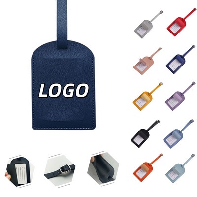 Leather Luggage Tag