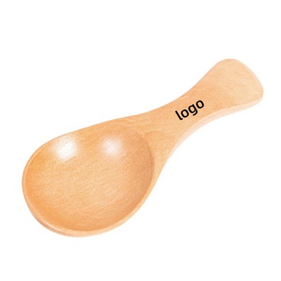 Natural He Mu Nanmu Wood Spoon for Tea Coffee Ice Cream and Baby Feeding