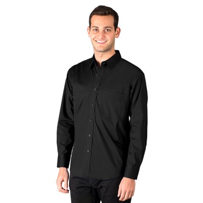 Blue Generation - Men's 1-Pocket Superblend Untucked Shirt