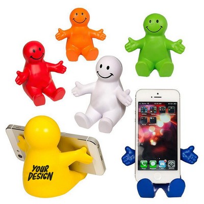 Smiley Face Guy Stress Reliever Phone Holders