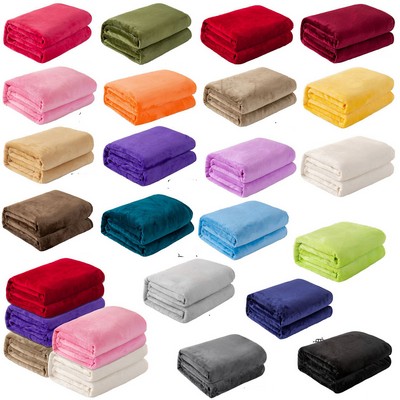 Soft Flannel Fleece Blanket