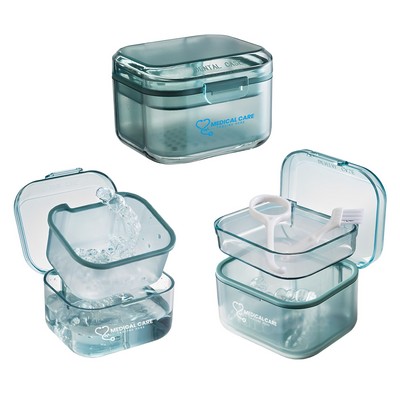 Dental Retainer Case & Cleaning/ Soaking/ Storage