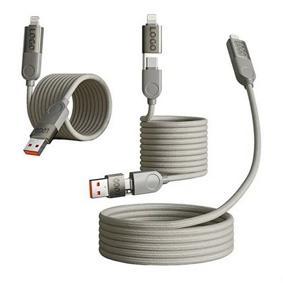 Magnetic 4-in-1 Fast Charging Cable