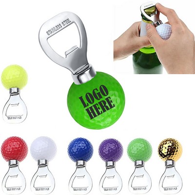 Golf Ball Bottle Opener